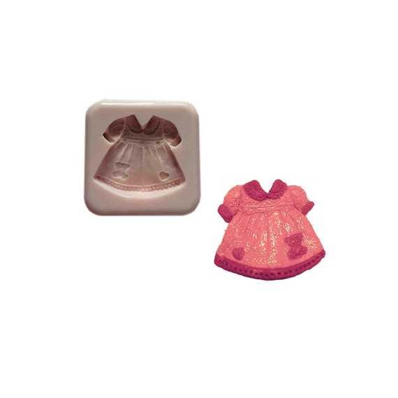 Baby Girl Dress Silicone Mold