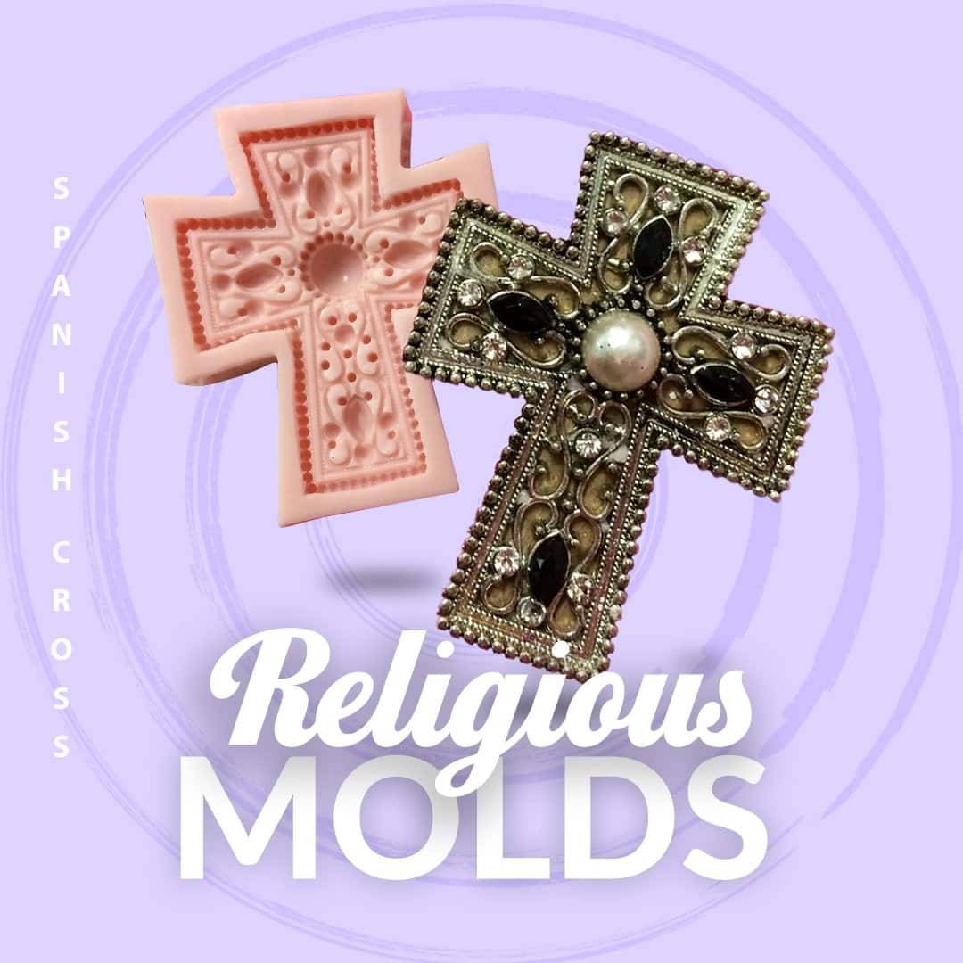 Religious Silicone molds Oh Sweet Art!