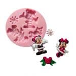 Christmas Mickey Minnie Disney Silicone Mold