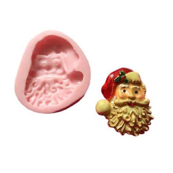 Christmas Small Santa Silicone Mold