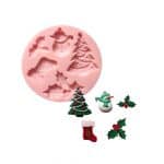 Christmas Snowman Tree Silicone Mold