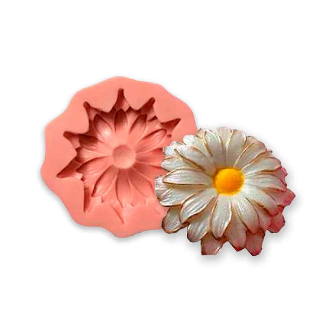 Large Daisy silicone mold fondant cake decorating APPROVED FOR FOOD 