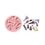 Make up Salon Set Silicone Mold