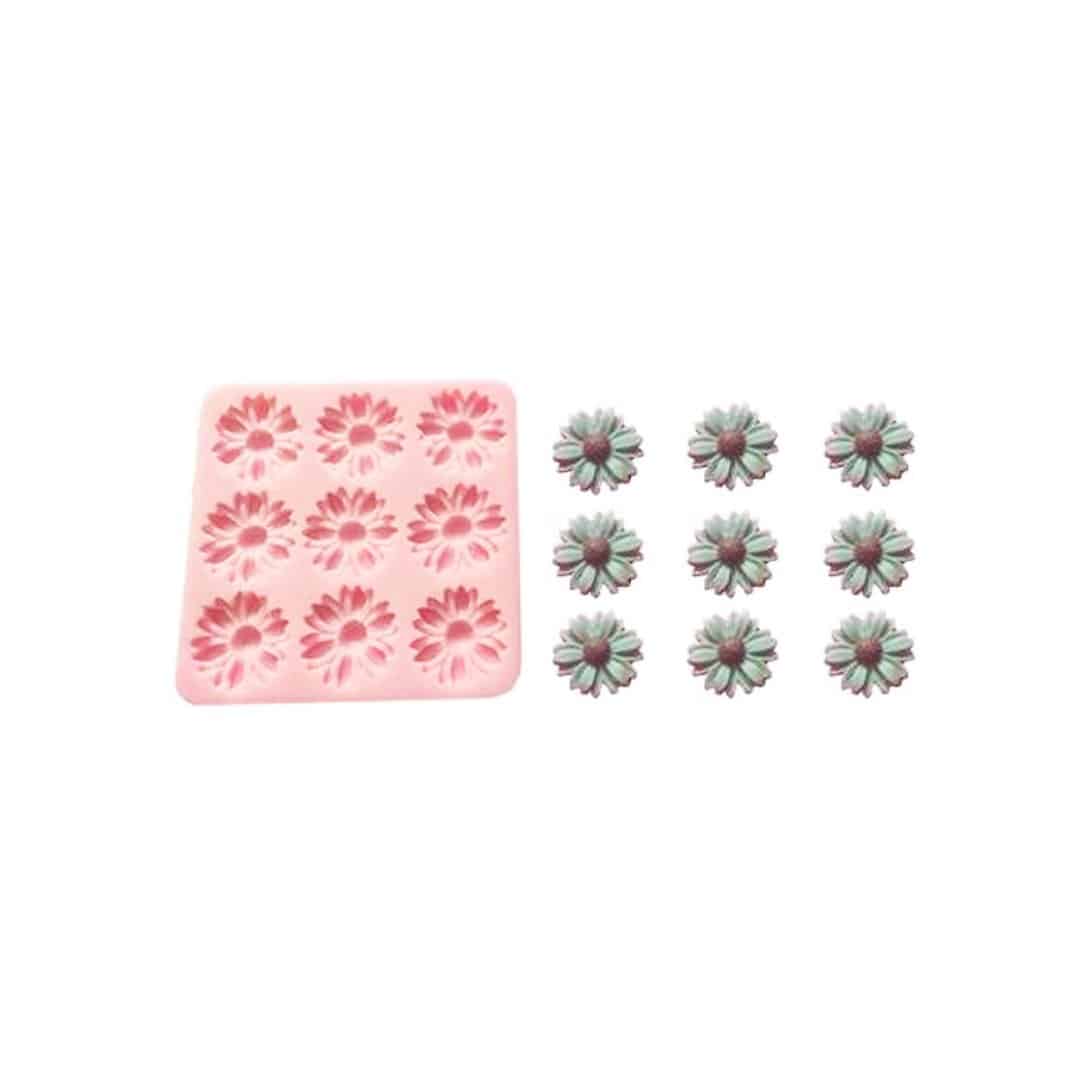 Mini Flowers - Silicone Mold –