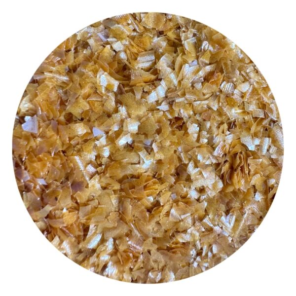 Light Bronze Edible Flakes