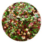 Lovely Christmas Edible Glitter Shapes