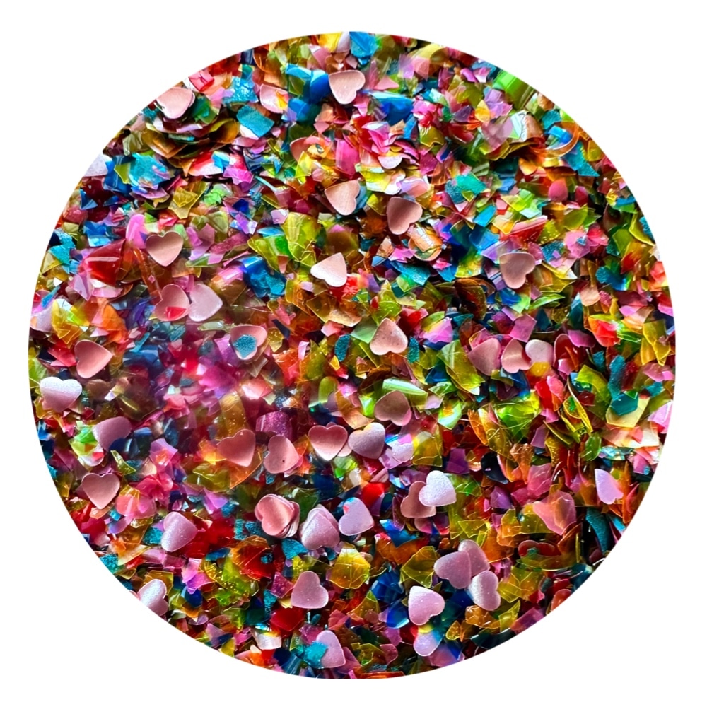 Lovely Rainbow Edible Glitter Shapes – Oh Sweet Art!