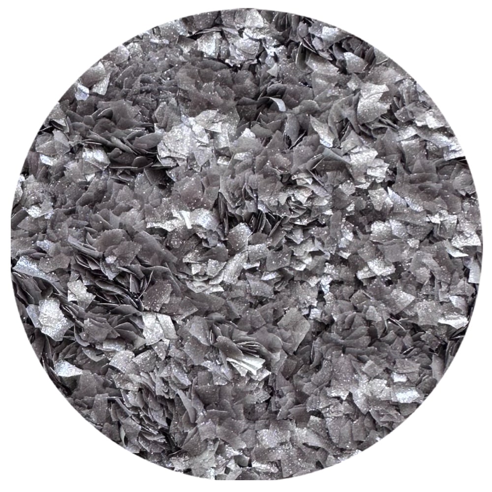 Edible Glitter Flakes - Silver
