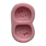 Hello Kitty Toasts silicone mold