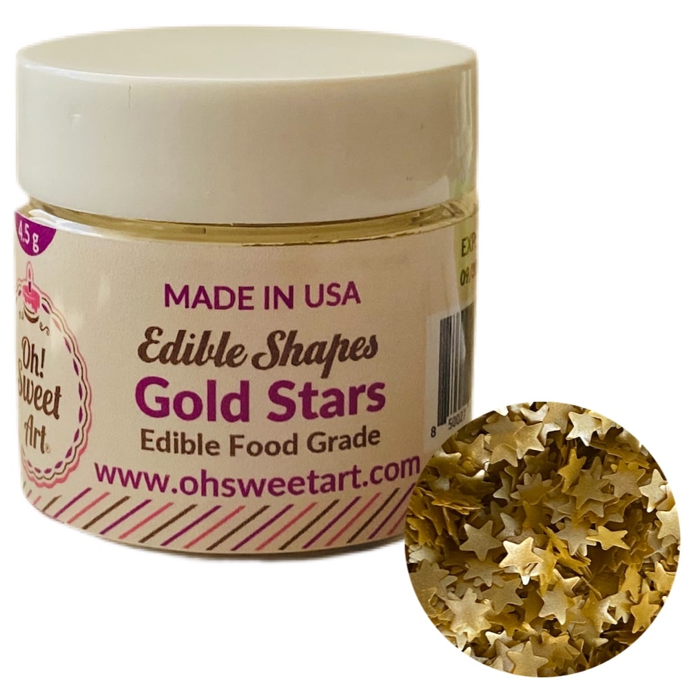 Edible Gold Stars 4.5g