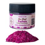 Fuchsia Edible Glitter