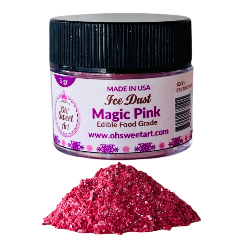Light Pink Edible Glitter