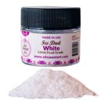 White Edible Glitter