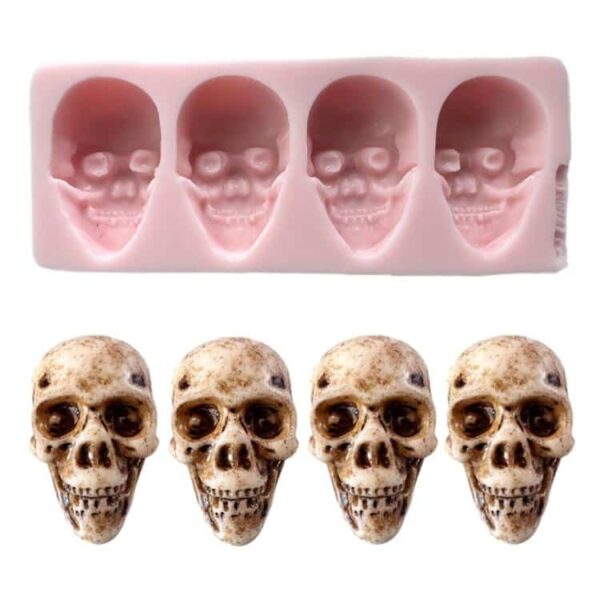 Halloween Skulls silicone mold