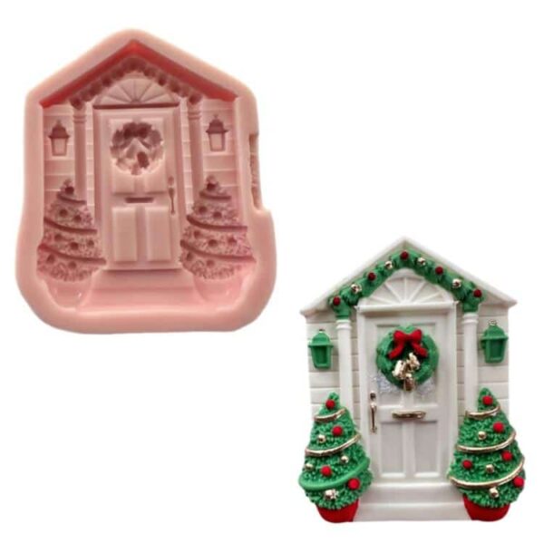 Christmas Sweet Door Silicone Mold