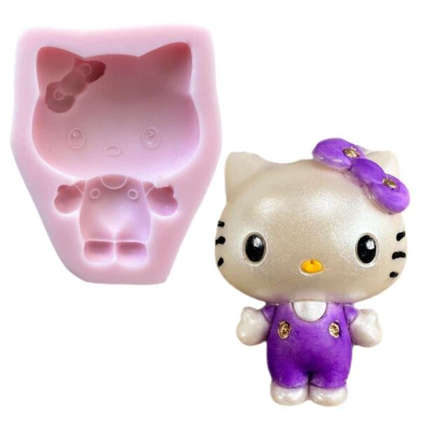 Hello Kitty Hug Silicone Mold