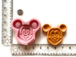 Mickey Mouse Pancake Silicone Mold measures