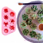 Succulent Flowers Silicone Mold